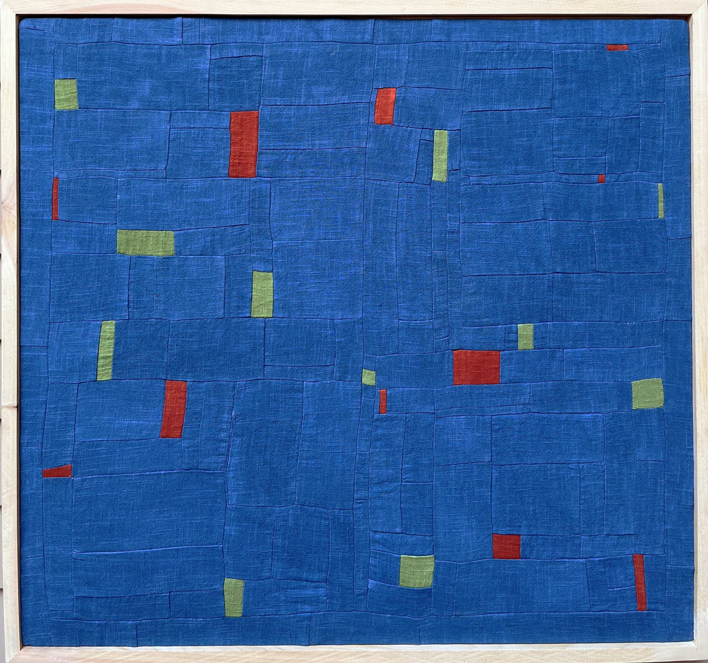33” x 35” blue