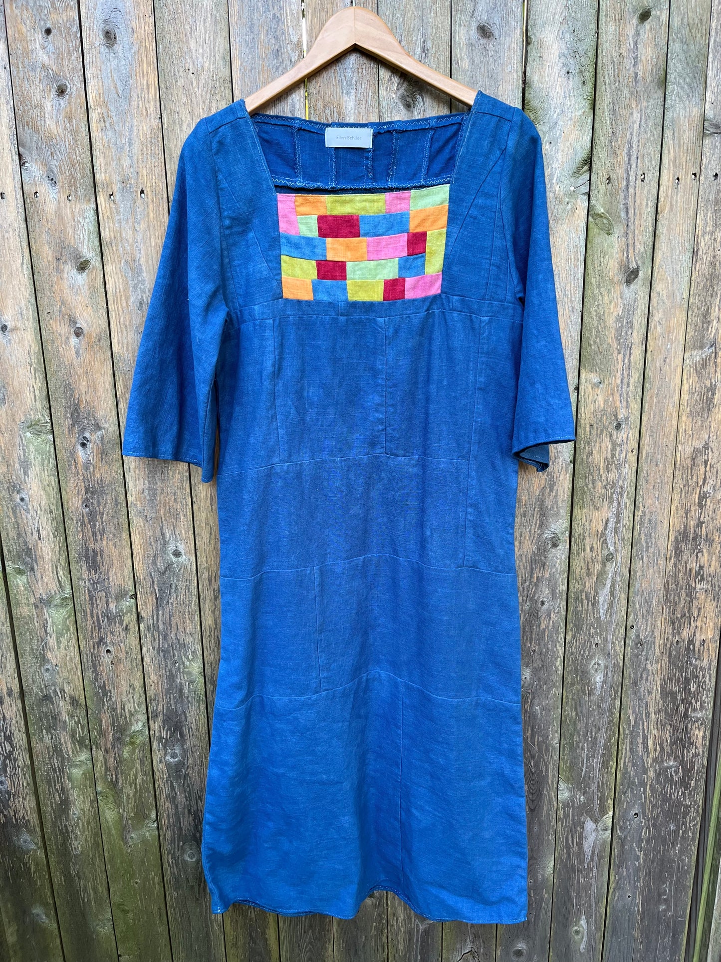 Blue dress