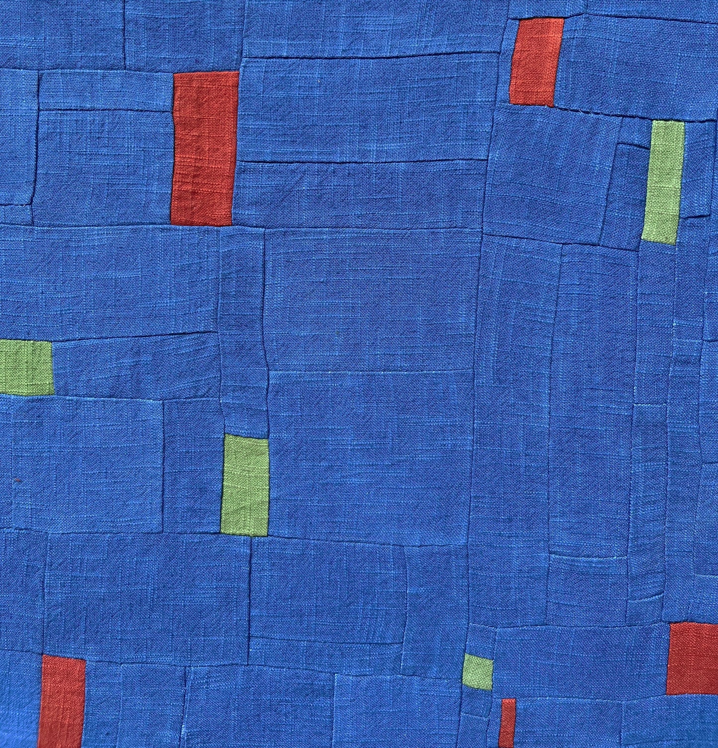 33” x 35” blue