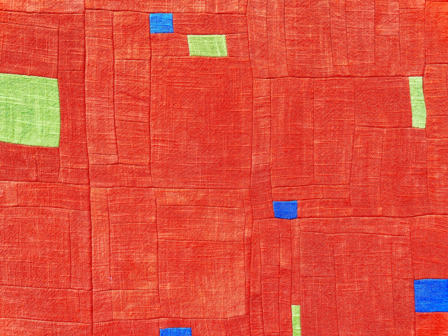 30” x 31” deep orange