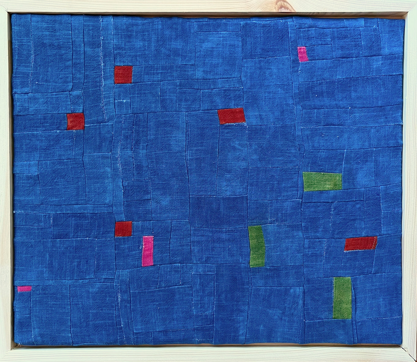 21.5” x 23.5” blue