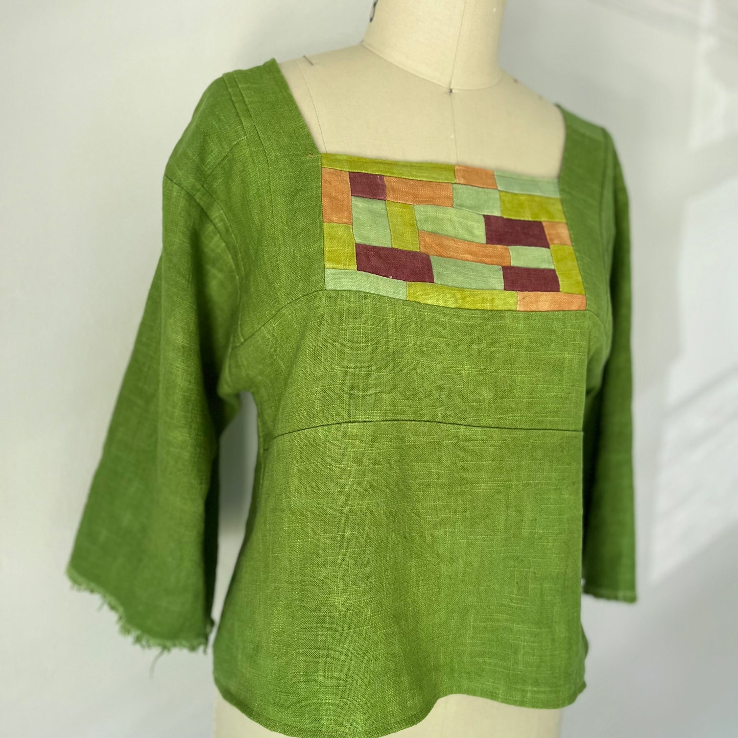Green shirt