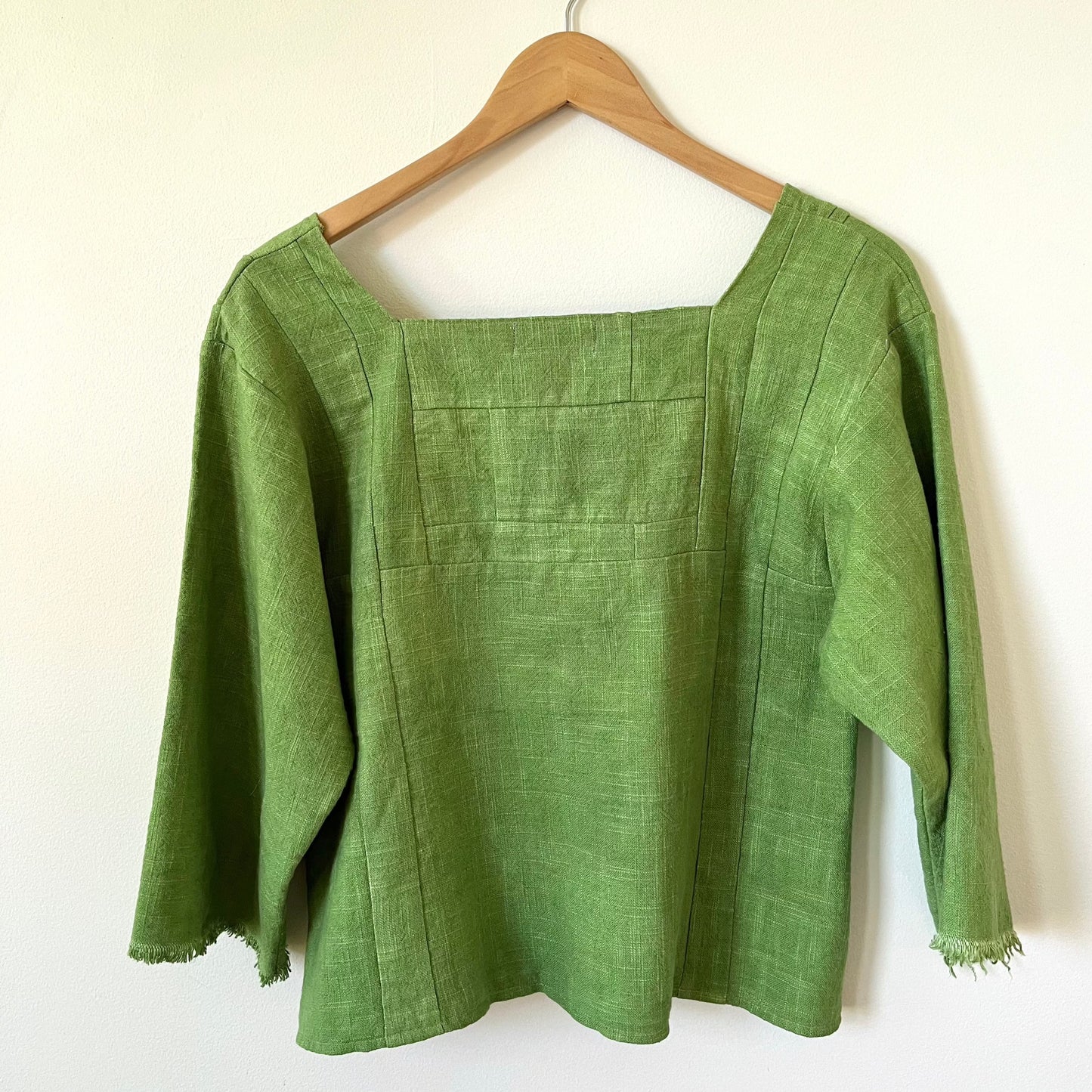 Green shirt
