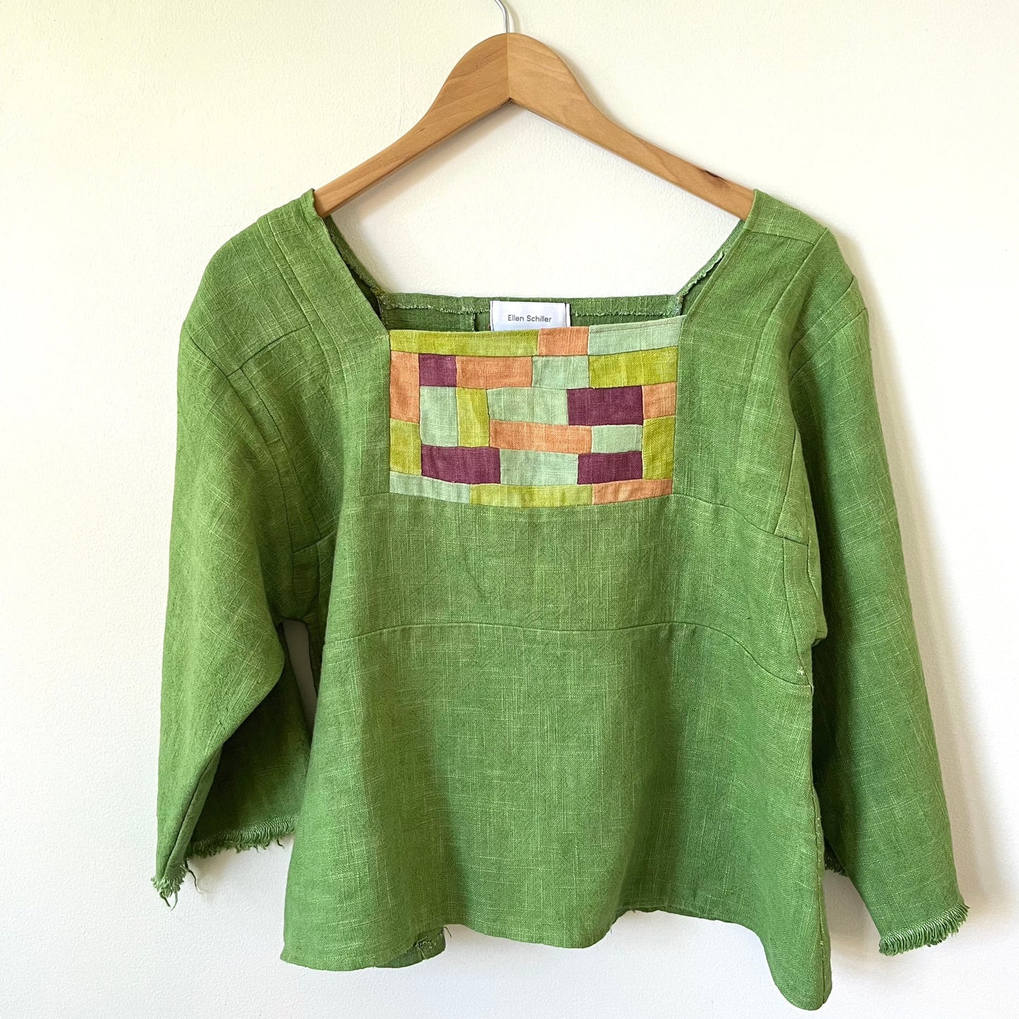 Green shirt