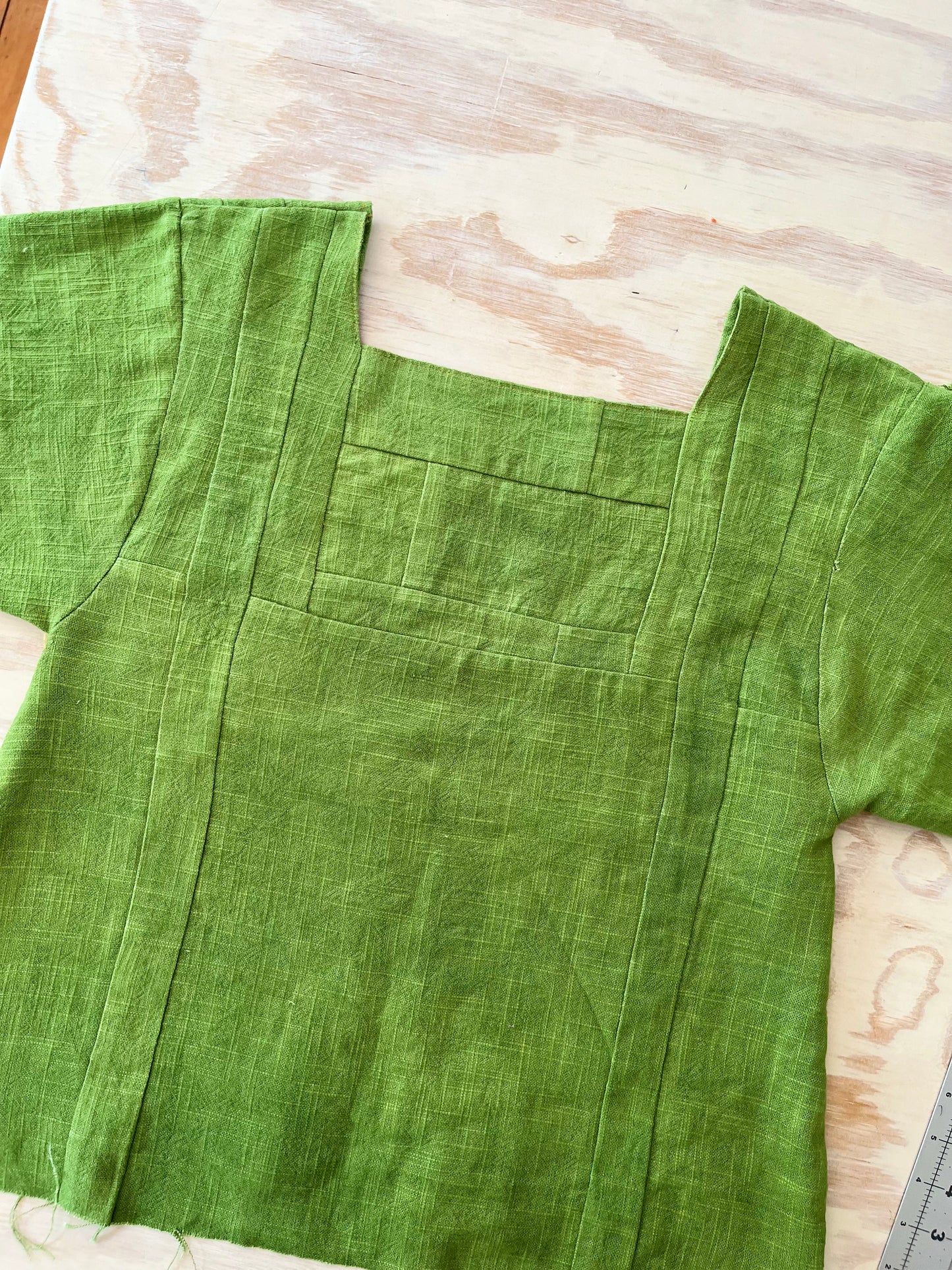 Green shirt