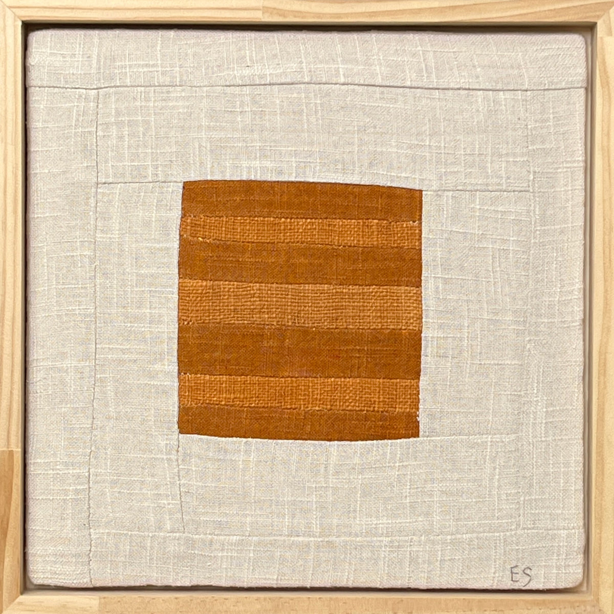 Ochre Weave 12x12