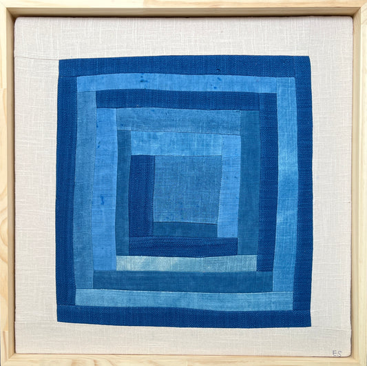 Blue on Blue 20 x 20